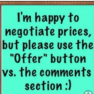 Make your offer! Also bundle it up!